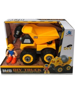 Jucarie pentru copii Asis - Basculanta auto DIY Truck