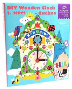 Joc pentru copii Tooky Toy - DIY ceas de perete