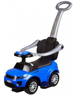 Masina pentru copii Ocie Ride-On - Cu control parental, albastra