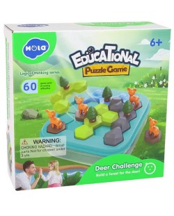 Hola Toys Joc educațional inteligent pentru copii - Reindeer în pădure