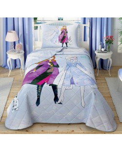 Set lenjerie de pat de o persoană TAC Licensed - Frozen	