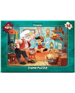 Puzzle pentru copii Art Puzzle din 48 de piese - Pinocchio