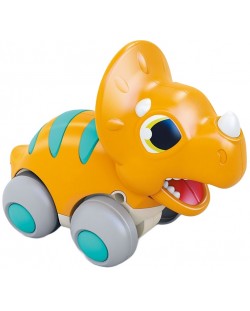 Jucărie pentru copii Hola Toys - Dinozaurul rapid, galben