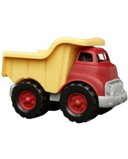 Jucarie pentru copii Green Toys - Autobasculanta, rosu cu galben