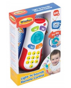 Jucarie pentru copii WinFun - Telecomanda cu sunet si lumina