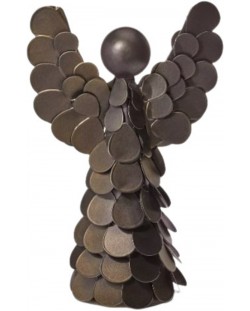 Înger decorativ Philippi - Belize, oțel, alamă antichizată