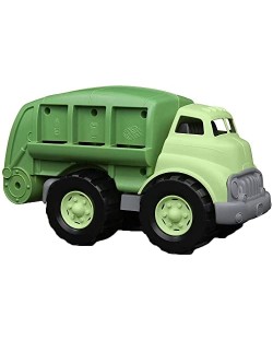 Jucarie de tras Green Toys - Camion de reciclare a deaeurilor	