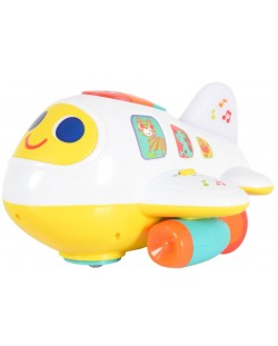 Joaca de copii Hola Toys - Avion muzical