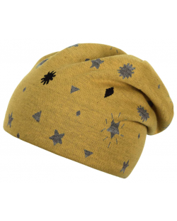 Pălărie pentru copii cu căptușeală din fleece Sterntaler - 53 cm, 2-4 ani, galben