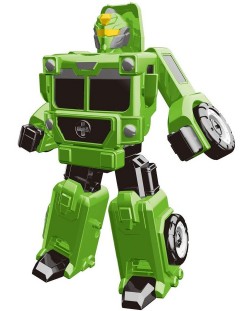 Raya Toys - Camion Mecha, Transformer, verde