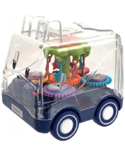 Jucărie pentru copii Raya Toys - Инерционна количка Rabbit, синя