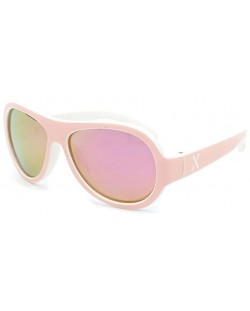 Ochelari de soare pentru copii Maximo - Round, roz