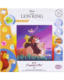 Tapițerie de diamant Craft Cuddy - Lion King