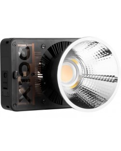 Iluminat cu LED-uri ZHIYUN Molus X100 Pro Bi-Color COB LED (conexiune + grip pentru baterie + adaptor pentru montare Bowens + mini softbox)