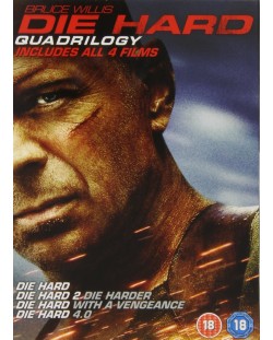 Die Hard, Quadrilogy 1-4 (DVD)	