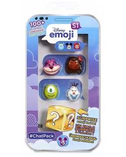 Set figurine Disney Mini Emojis - Chat Packs, sortiment
