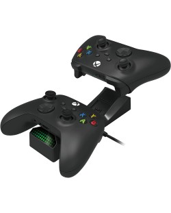 Stație de încărcare de andocare Hori - за Xbox One/Series X/S,dublu, negru