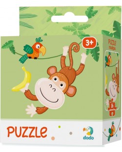 Puzzle pentru copii Dodo 16 piese - Maimutica 