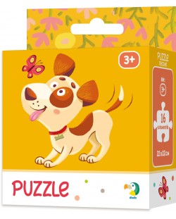 Puzzle pentru copii Dodo de 16 piese - Catel
