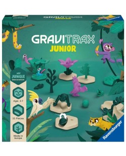 Допълнение за логическа игра Ravensburger GraviTrax Junior - Junglă