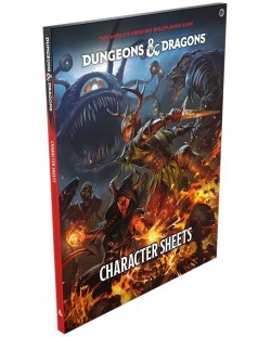 Supliment pentru joc de rolDungeons & Dragons - Character Sheets 2024