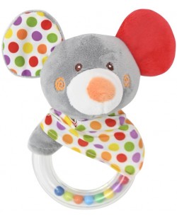 Trăncăneală cu inel Lorelli Toys - șoarece