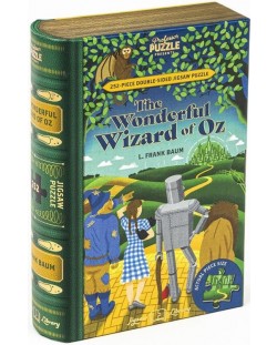 Un puzzle cu două fețe Professor Puzzle din 252 de piese - Uimitorul Vrăjitor din Oz