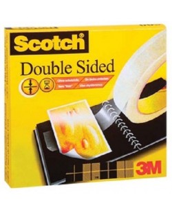 Banda dublu adeziva Scotch - 2.7 mm/ 22.8 m