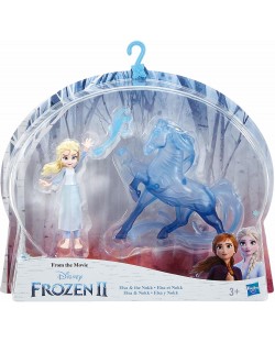 Set figurine Hasbro Frozen 2 - Momente din poveste, Elsa si Spiritul apei