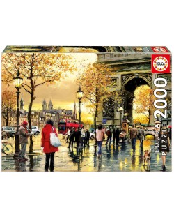 Puzzle Educa de 2000 piese - Arcul de Triumf, Paris