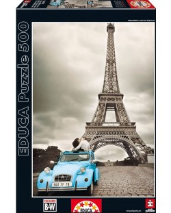 Puzzle Educa de 500 piese - Turnul Eiffel, Paris