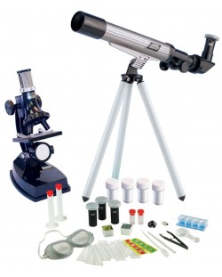 Set educativ Edu Toys - Telescop astronomic si microscop