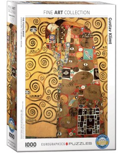 Puzzle Eurographics de 1000 piese – Implinire, Gustav Klimt