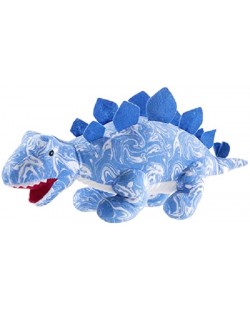 Jucărie de pluș ecologică Heunec - Dinozaur albastru, 43 cm