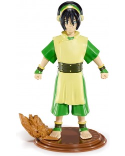 Figurină de acțiune The Noble Collection Animation: Avatar: The Last Airbender - Toph (Bendyfig), 17 cm