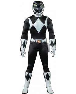 Figurina de actiune ThreeZero Television: Might Morphin Power Rangers - Black Ranger, 30 cm	