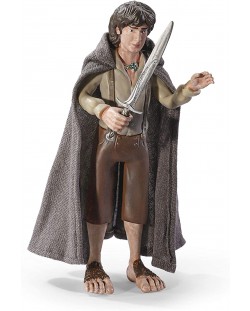 Figurina de actiune The Noble Collection Movies: The Lord of the Rings - Frodo Baggins (Bendyfigs), 19 cm