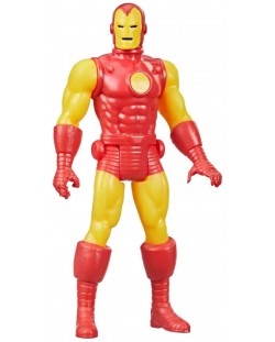 Hasbro Marvel: Iron Man - Iron Man (Legendele Marvel) (Colecția Retro), 10 cm