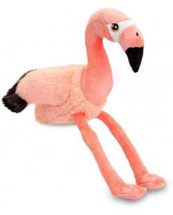 Jucărie de pluș ecologică Keel Toys Keeleco - Flamingo, 16 cm
