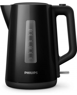 Fierbător electric Philips - Series 3000, HD9318/20, 2200 W, 1.7 l, negru