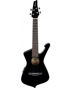 Ibanez ukulele tenor electric acustic - UICT10, negru