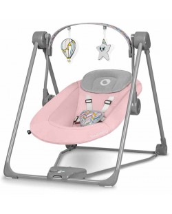 Lionelo Electric Musical Lounger - Otto, roz