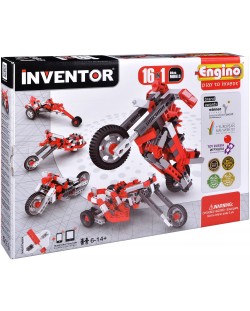 Constructor Engino Inventor - 16 modele de motociclete
