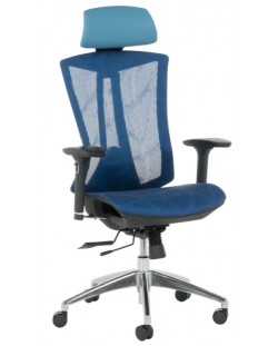 Scaun ergonomic Carmen - 7577, albastru