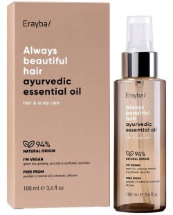 Erayba ABH Ayurvedic Elixir regenerant pentru toate tipurile de păr, 100 ml