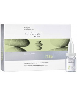 Erayba Zen Active Loțiune împotriva excesului de sebum al scalpului Z18b, 12 x 8 ml