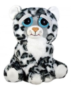 Jucarie de plus infricosatoare WMC Toys Feisty Pets - Leopard de zapada