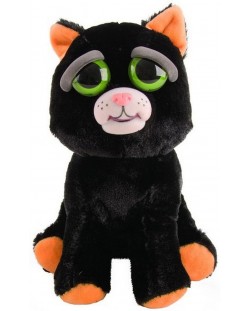 Jucarie de plus infricosatoare WMC Toys Feisty Pets - Pisica neagra