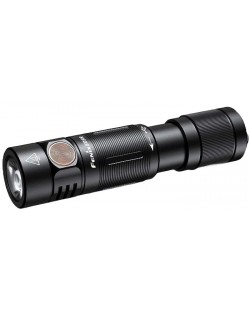 Lanternă cu breloc Fenix - E05R, negru
