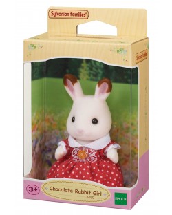 Figurina pentru joaca Sylvanian Families - Fiica iepure, Chocolate